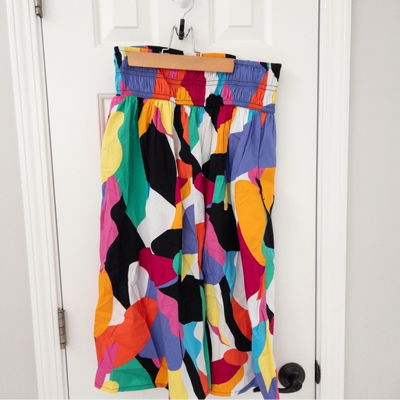 a new day Dresses & Skirts - a new day Multicolor Abstract A-Line Skirt